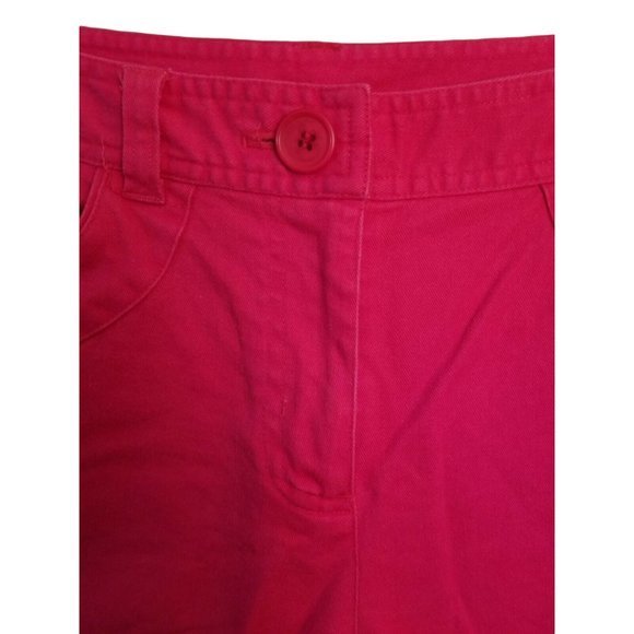 Talbots Petites Bermuda Shorts Women's Size 8 Pink - Picture 5 of 6